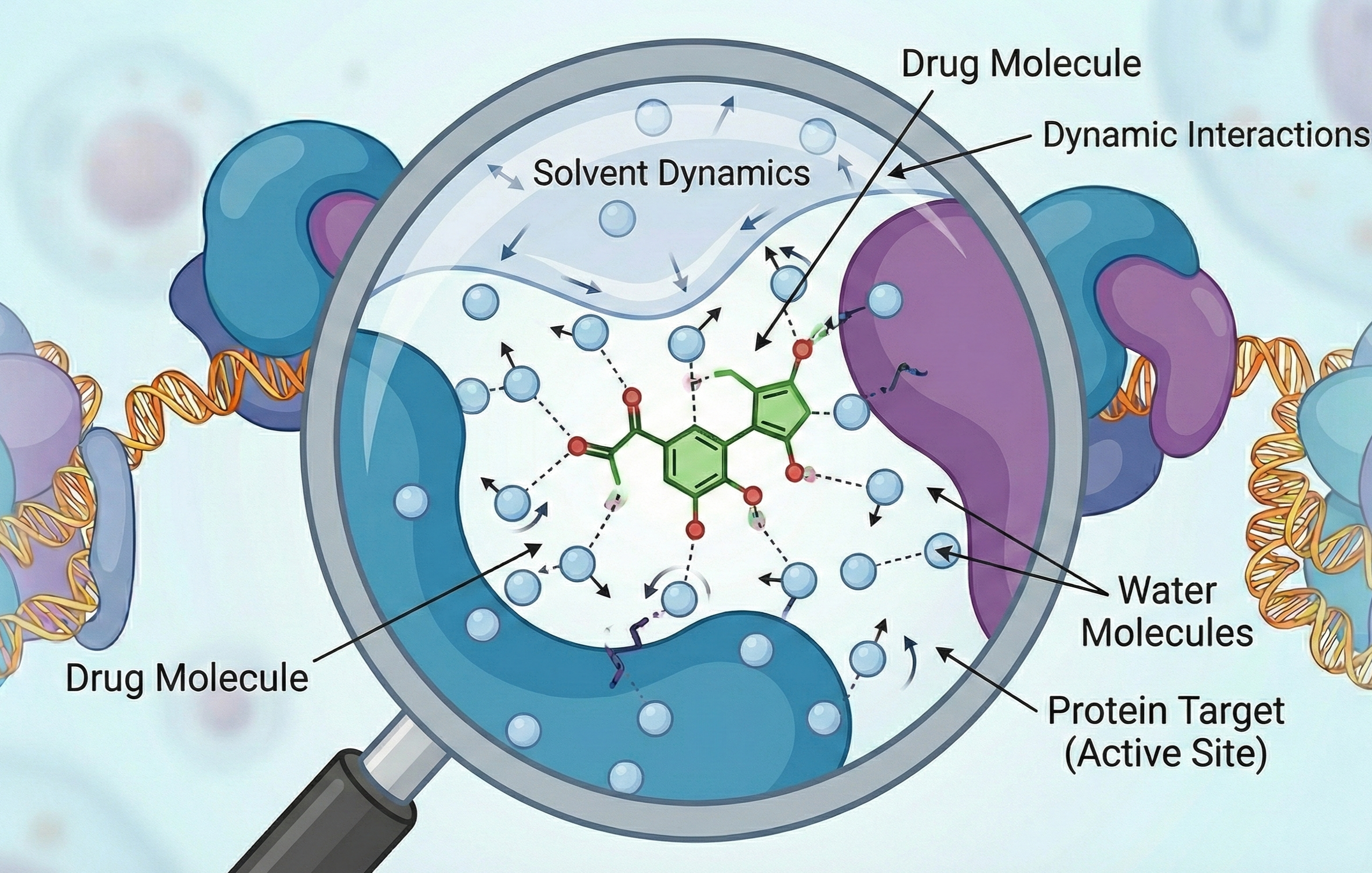 Atomic view of drug-target binding