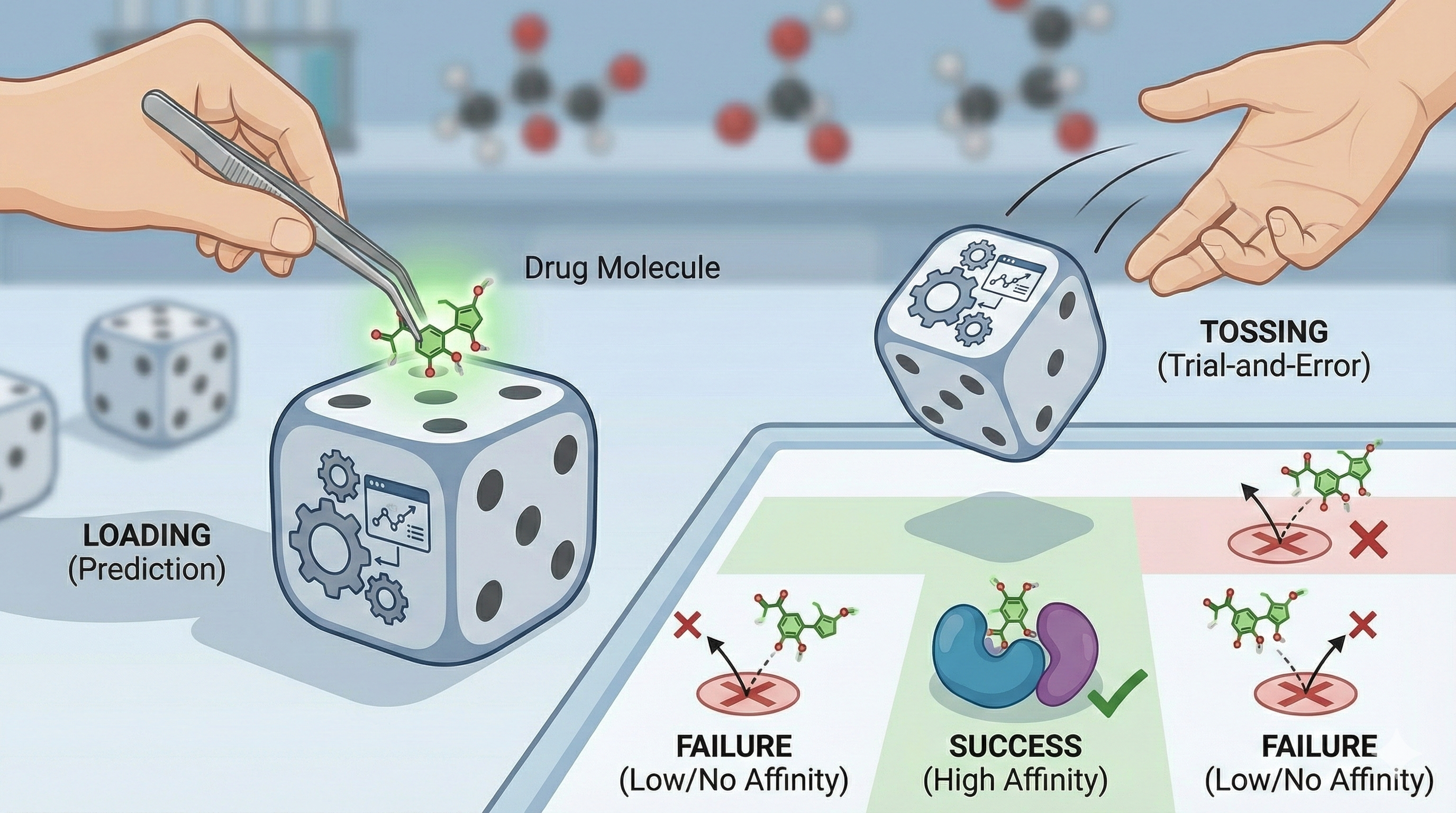Loading and tossing the drug discovery dice